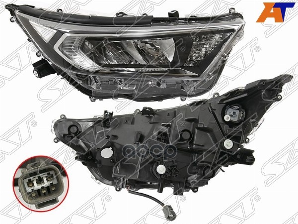 Фара Toyota Rav4 19- Rh Led (Без Блока) Sat арт. ST-112-1155RMLD-EM2