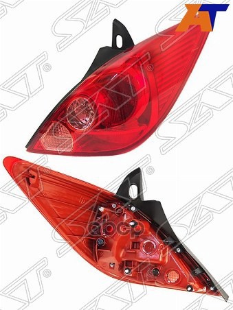 Фонарь задний Nissan Tiida 04-10 (Справа/ 5D HBK) Sat арт. ST-115-1925R