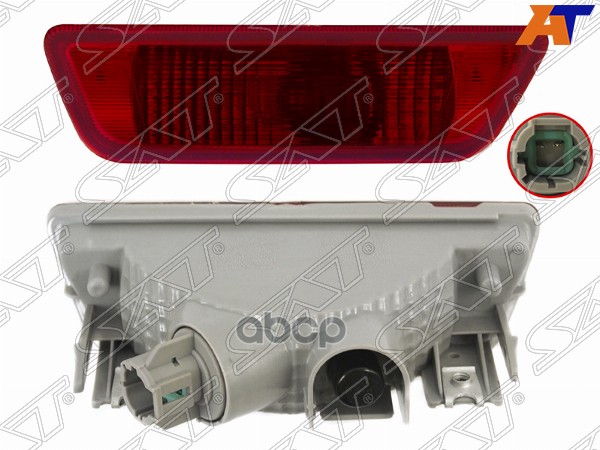Фонарь в задний бампер Nissan X-Trail 07-15 (Слева) Sat арт. ST-115-4003L-LD-U