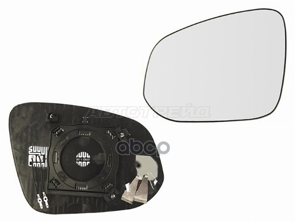 Полотно зеркала Toyota Harrier (XU60) 13-20 / Hilux Pick Up 15- (Слева/ Обогрев/ сферическое) Sat арт. ST-121-0017