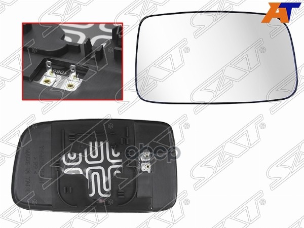 Полотно зеркала Mitsubishi Lancer 02-10 / Lancer Japan 03-10 (Справа/ Обогрев) Sat арт. ST-121-0118