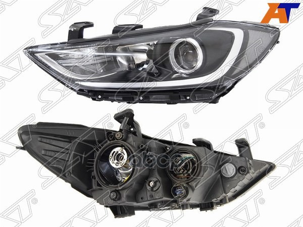 Фара Hyundai Elantra 15-19 (Слева/ Галоген) Sat арт. ST-121-1116L
