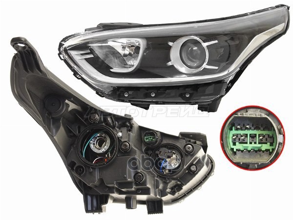 Фара Kia Cerato 18-21 (Слева/ С электрокорректором) Sat арт. ST-123-1153L