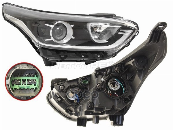 Фара Kia Cerato 18-21 (Справа/ С электрокорректором) Sat арт. ST-123-1153R