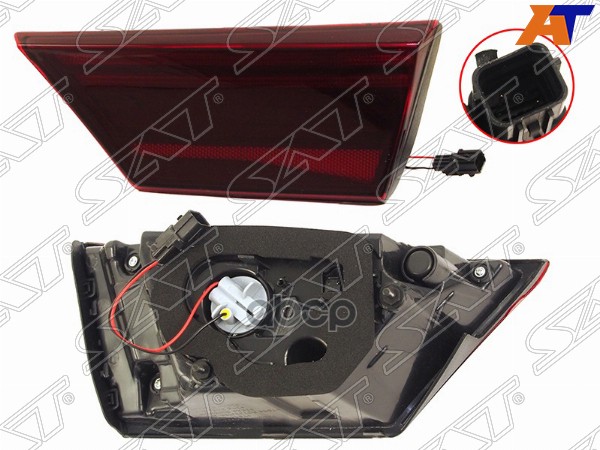 Фонарь в крышку багажника Kia Cerato 18-21 (Справа) Sat арт. ST-123-1353R