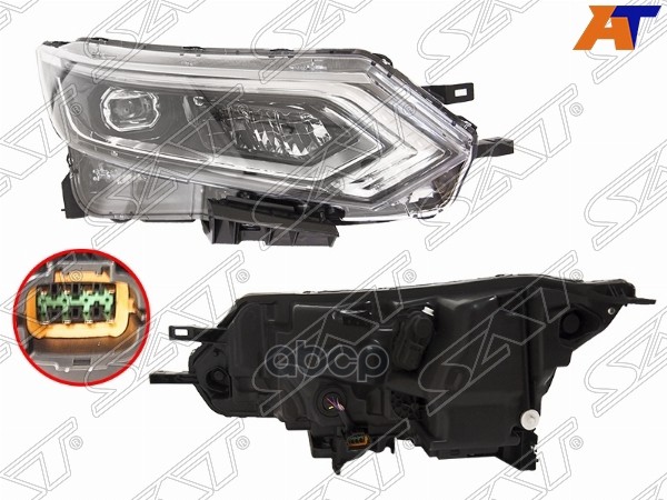 Фара Nissan Qashqai 17-22 (Справа/ Led) Sat арт. ST-13-0014