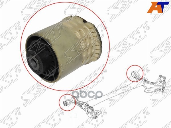 Сайлентблок балки Chevrolet Cruze 09-15 / Opel Astra 09-15 Sat арт. ST-13313230