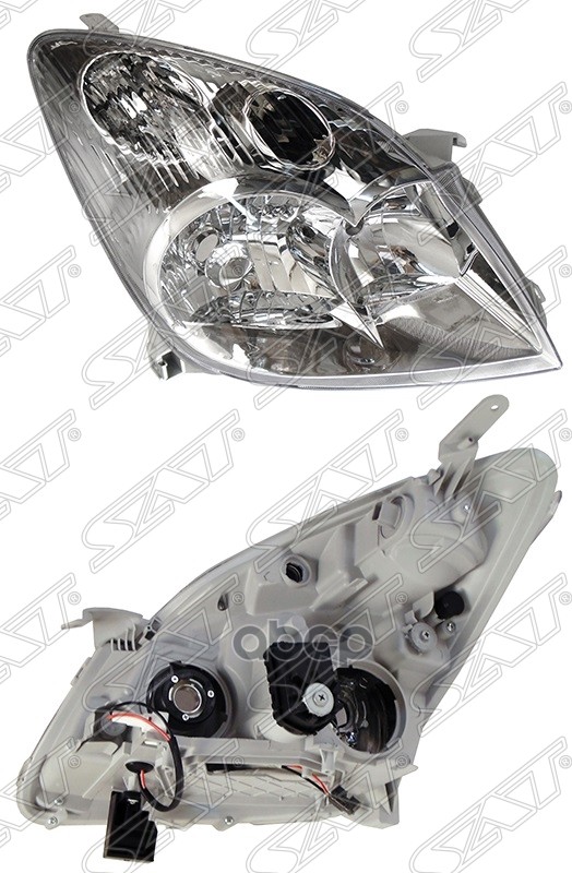 Фара Toyota Corolla Spacio (E120) 03-07 (Справа/ Ксенон/Галоген/ под электрокорректор) Sat арт. ST-13-73R