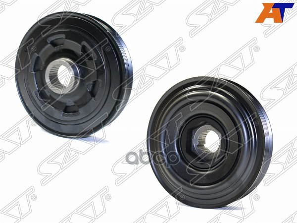 Шкив коленвала HONDA ACCORD 02-08/CR-V 01-06/CIVIC 06-12/FR-V 04-09 Sat арт. ST-13810-RBD-E01