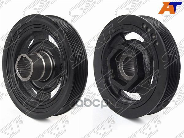 Шкив коленвала Honda Accord 08-13 / CR-V 06-12 Sat арт. ST-13810-RZP-003