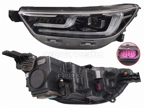 Фара Chery Tiggo 8 Pro 21- (Слева/ LED) Sat арт. ST-13-CHTG8PROL