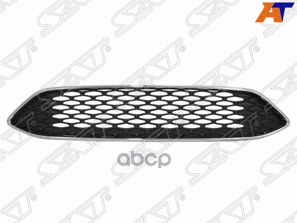 Решетка радиатора Ford Focus 14-19 (с хром молдингом) Sat арт. ST-17-0002