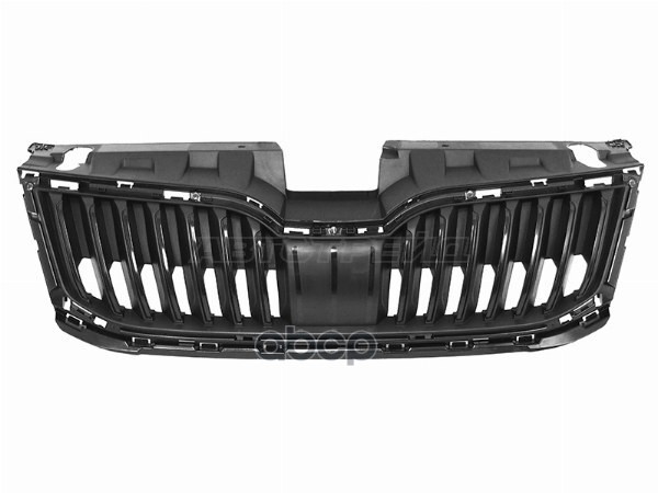 Решетка радиатора Skoda Octavia 16-20 (с накладкой) Sat арт. ST-17-0009