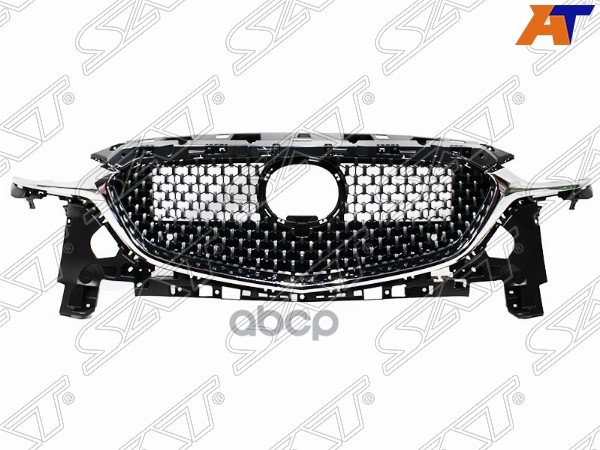 Решетка радиатора Mazda 6 17- (с хром молдингом) Sat арт. ST-17-0071