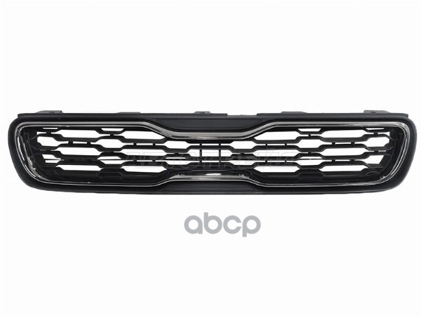 Решетка радиатора Kia Soul 11-14 (с хром молдингом) Sat арт. ST-17-0089