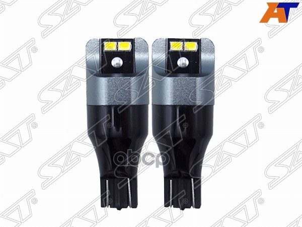 Лампа (W16W T16/ LED/ Комплект/ 1.9W/210LM Canbus 6000-6500K белая) Sat арт. ST-175-0059