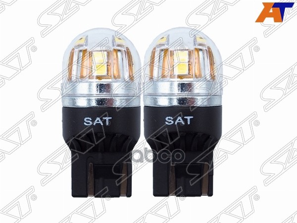 Лампа (W21/5W/ LED/ Комплект/ 2.8W/0.4W/320LM Canbus) Sat арт. ST-175-0061