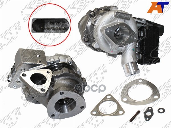 Турбина Ford Transit 06-14 / Transit Custom 13-19 CVRA;CVRB;CVRC Sat арт. ST-1760759