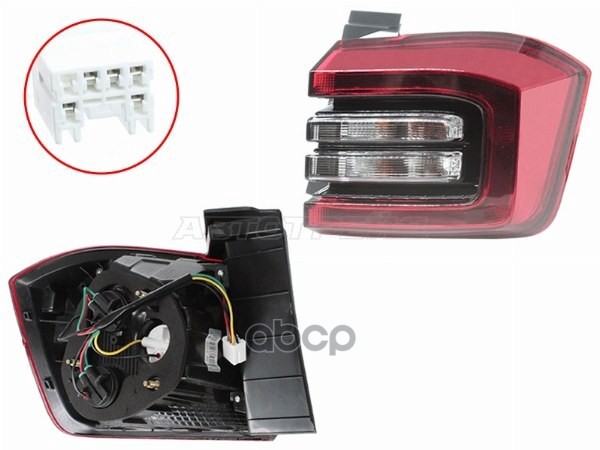 Фонарь задний Chery Tiggo 4 18-23 / Tiggo 4 Pro 20- (Справа) Sat арт. ST-18-CHTG4R