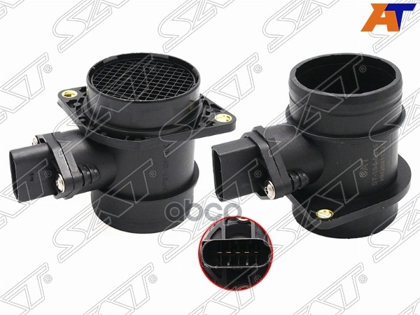 Датчик расхода воздуха Audi A3 96-03 / Q7 05-15 Sat арт. ST-194-0046