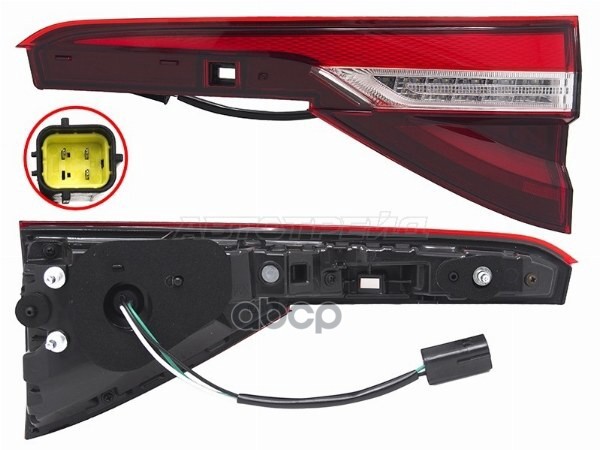 Фонарь в крышку багажника Haval F7 18-22 / F7x 19-22 (Справа/ LED) Sat арт. ST-19-HVF7R