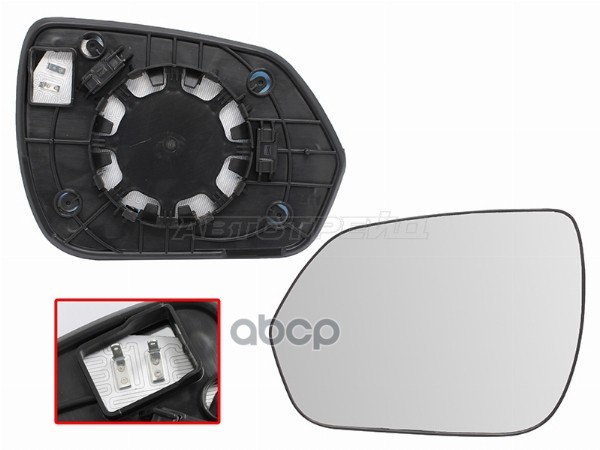 Полотно зеркала Kia Seltos 19-22 (Слева) Sat арт. ST-20S5-940G-2