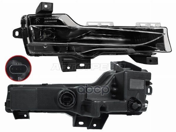 Фара противотуманная (Спереди/ Справа) Tesla Model 3 17-23 / Model Y 19-25 Sat арт. ST-20-TSLMD3-ER