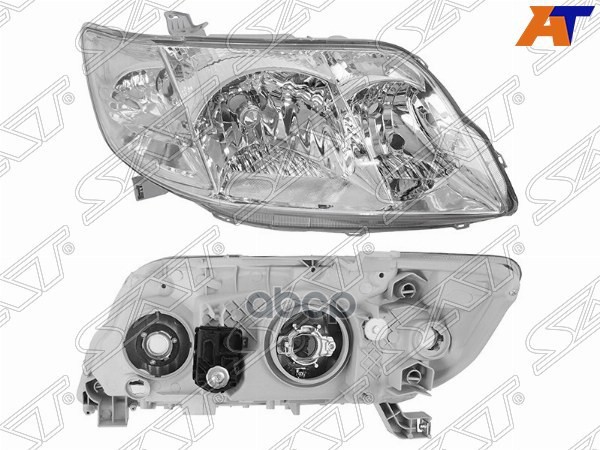 Фара Toyota Corolla Fielder (E120) 04-06 / Corolla JPN (E120) 04-07 (Справа/ Галоген/ под электрокор Sat арт. ST-212-11G4R