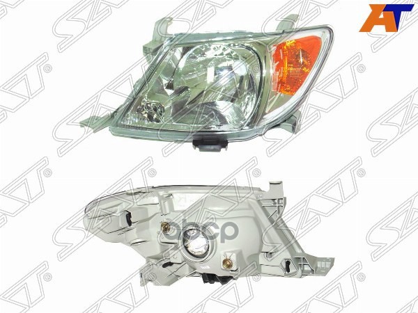Фара Toyota Hilux Pick Up 04-08 (Спереди/ Слева) Sat арт. ST-212-11G9L-LD-E
