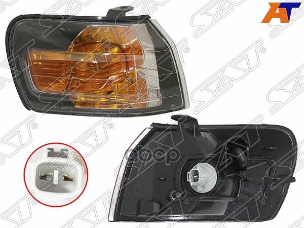 Габарит Toyota Corolla (E110) 95-97 (Справа/ чёрный) Sat арт. ST-212-1592BR