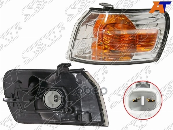 Габарит Toyota Corolla (E110) 95-97 (Слева/ хром) Sat арт. ST-212-1592CL