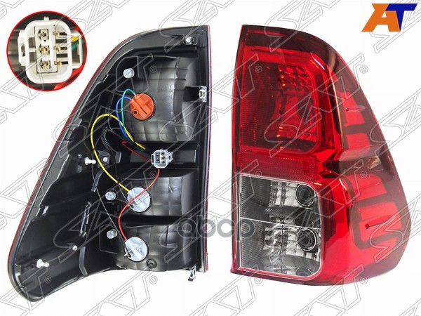 Фонарь задний Toyota Hilux Pick Up 15-20 (Справа) Sat арт. ST-212-19AMR