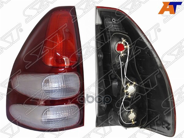 Фонарь задний Toyota Land Cruiser Prado (J120) 02-09 (Слева) Sat арт. ST-212-19G5L