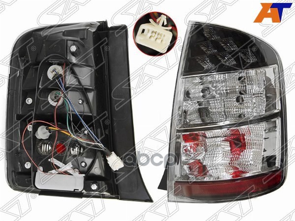 Фонарь задний Toyota Prius (NHW20) 03-05 (Справа) Sat арт. ST-212-19J8R-UE