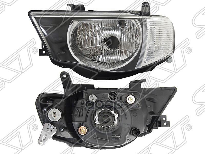 Фара Mitsubishi L200/Triton 07-14 Lh Белый Габарит (Евросвет) Sat арт. ST-214-1180L-LD-E