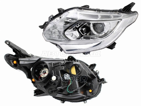 Фара Mitsubishi L200 15-19 (Слева/ Ксенон/ ДХО/ С электрокорректором) Sat арт. ST-214-11ACL-LDHEM