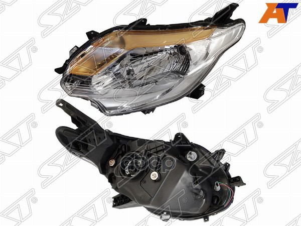 Фара Mitsubishi L200 15-19 (Слева/ Галоген/ Ручная регулировка) Sat арт. ST-214-11ADL-EM1