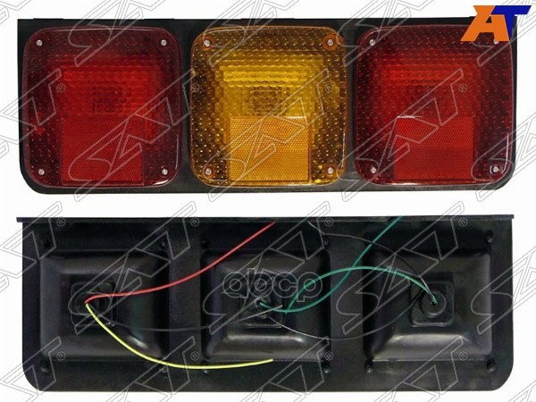 Фонарь Задний Hino Ranger 86-05 (Слева/ 3 Лампы) Sat арт. ST-214-1932L