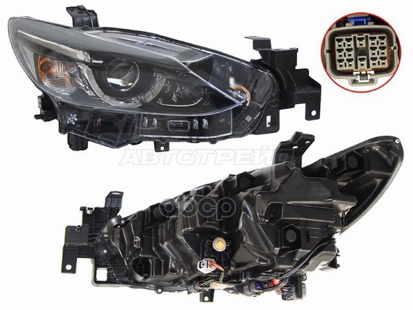 Фара Mazda 6 15-18 / Atenza 15-18 (Справа/ LED) Sat арт. ST-216-1172R