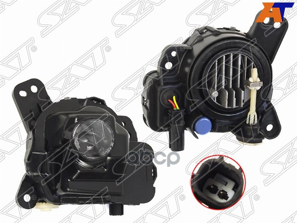 Фара противотуманная (Справа/ LED) Mazda 6 12-18 / CX-5 11-17 Sat арт. ST-216-2040R