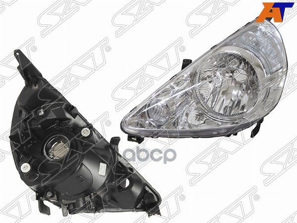 Фара Honda Fit 01-07 / Jazz 02-09 (Слева/ Галоген) Sat арт. ST-217-1153L