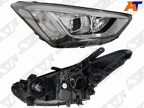 Фара Hyundai Santa Fe 12-15 / Grand Santa Fe 13-16 (Справа/ Галоген/ ДХО) Sat арт. ST-221-1167R