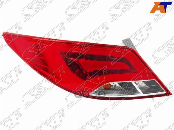 Фонарь задний Hyundai Solaris 14-17 (Слева/ Диоды/ 4D SED) Sat арт. ST-221-19S3DL