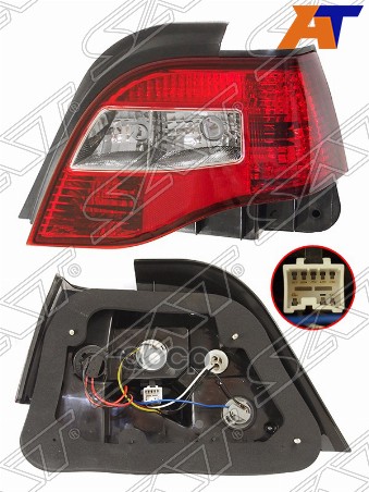 Фонарь задний Daewoo Nexia 08-16 (Справа) Sat арт. ST-222-1920R