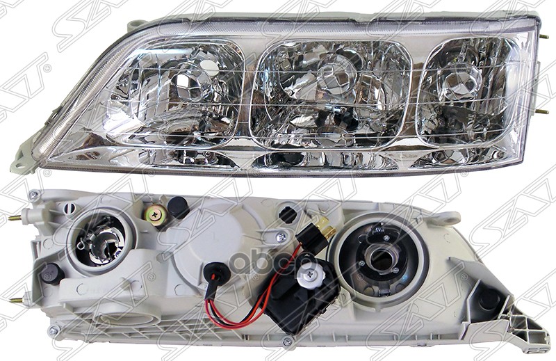 Фара Toyota Mark II (X100) 98-00 (Слева/ Ксенон/Галоген/ С электрокорректором) Sat арт. ST-22-271L