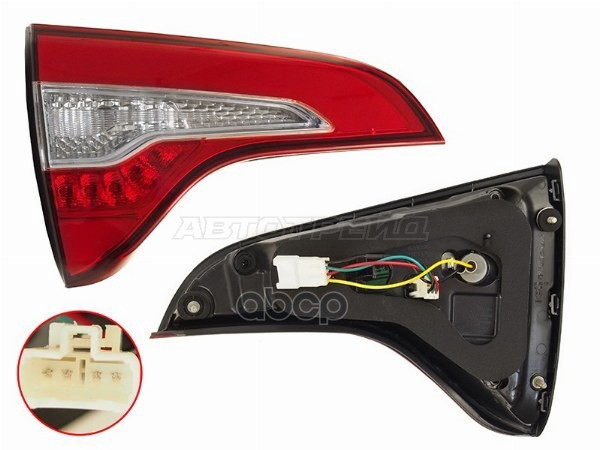 Фонарь в крышку багажника Kia Sorento 12-21 (Слева/ LED) Sat арт. ST-223-1319L