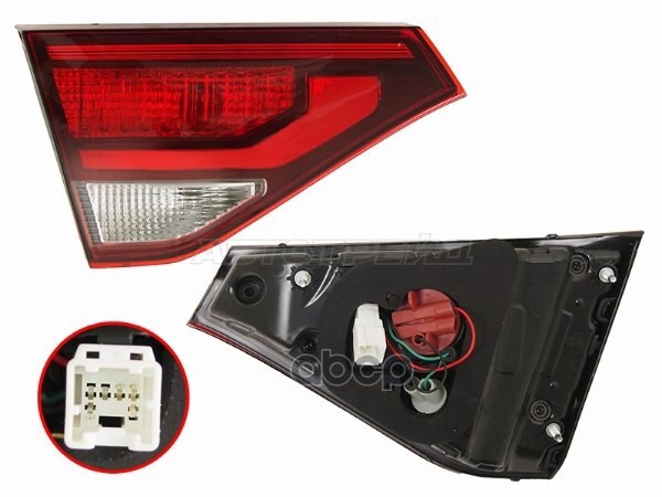 Фонарь в крышку багажника Kia Rio X-Line 20-22 / Solaris KRX 24- (Слева) Sat арт. ST-223-13R20XL