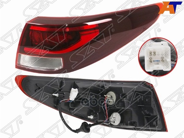 Фонарь задний Kia Rio X-Line 20-22 / Solaris KRX 24- (Справа) Sat арт. ST-223-19R20XR