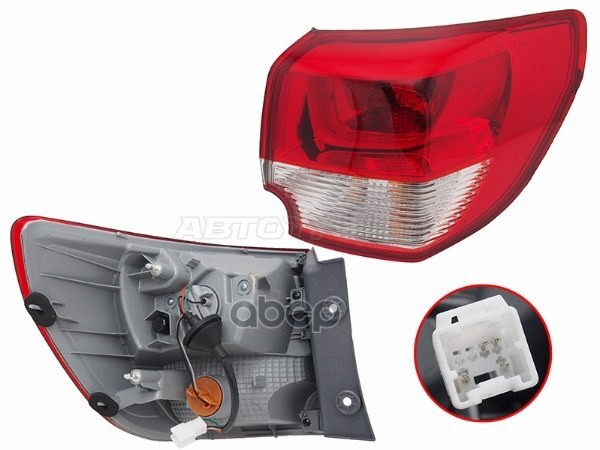 Фонарь задний Kia Rio 15-17 (Справа/ 5D HBK) Sat арт. ST-223-19R5R