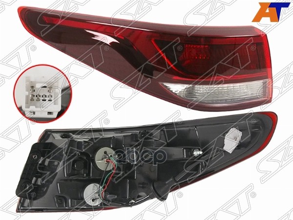 Фонарь задний Kia Rio 20-22 / Solaris KRS 24- (Слева) Sat арт. ST-223-19R8L